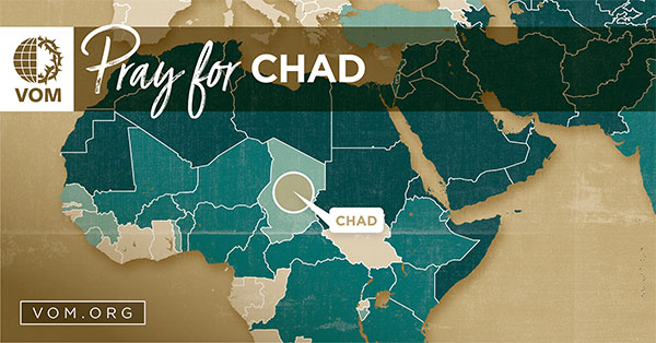 Map of Chad's location