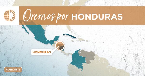 Map of Honduras's location