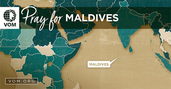 Map of Maldives's location