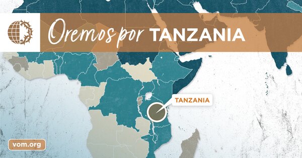 Map of Tanzania's location